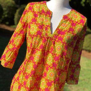 J. Crew Fun Flowy Top Sz XS